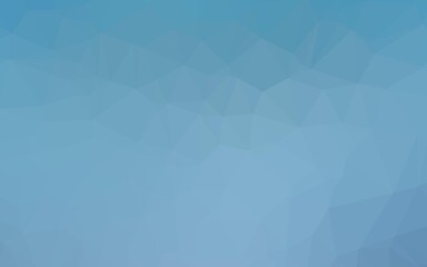Obraz premium Light BLUE vector abstract mosaic background.