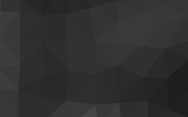 Dark Silver, Gray vector triangle mosaic cover.