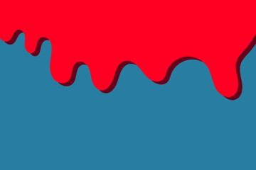 Art water swag shape design abstract background line pattern backdrop with space.