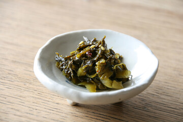 お漬物　高菜　高菜漬け