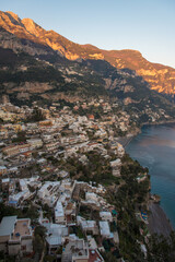 Amalfi streets in Italy イタリアのアマルフィの町並み