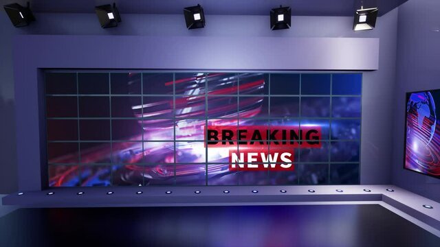 3D Virtual TV Studio News