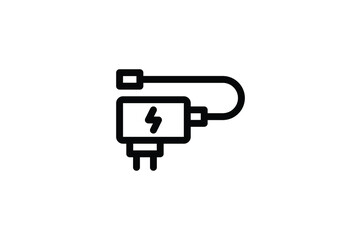  Energy Outline Icon - Handphone Charger