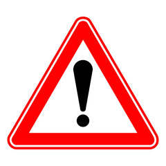 Traffic, road sign. attention sign 