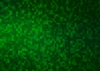 Light Green vector cover in polygonal style.