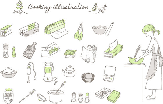 キッチン用品 Images Browse 7 696 Stock Photos Vectors And Video Adobe Stock