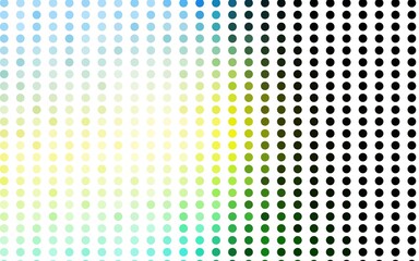 Light Green, Yellow vector template with circles.