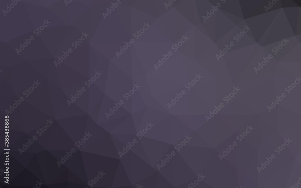 Wall mural dark purple vector blurry triangle template.