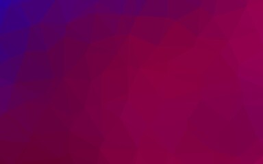 Obraz premium Light Purple vector abstract polygonal layout.