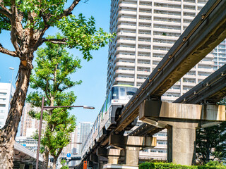 Fototapeta premium 東京・高層ビル・都市景観