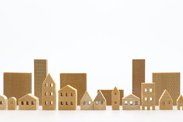 miniature model of house