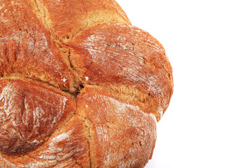 detail of czech fresh bread