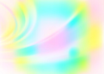 Obraz premium Light Multicolor, Rainbow vector modern bokeh pattern.
