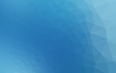 Light BLUE vector blurry triangle texture.