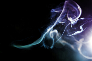 Swirl smoke background