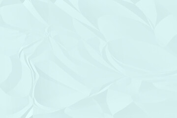crumpled blue paper background close up