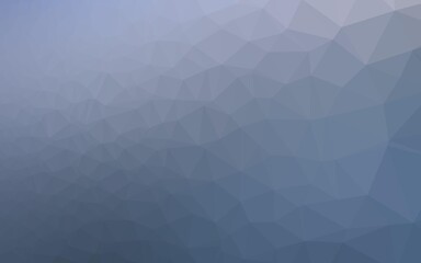 Light BLUE vector polygonal background.