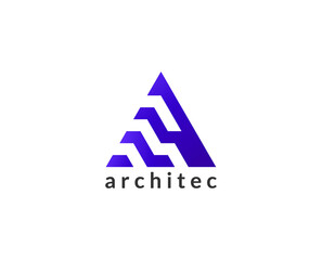 architecture vector logo design icon symbol sign