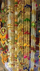 Fototapeta premium Colorful Beaded Door Hangings