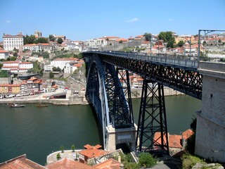 Portugal, Porto, view of the city and the Douro river