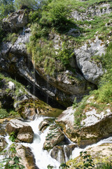 Les pertes de l'ain, jura, France