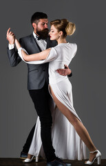 Ballroom dance. Couple dancing. Passion and love concept. Dancing, Salsa, Tangoing. Waltz. Couple...