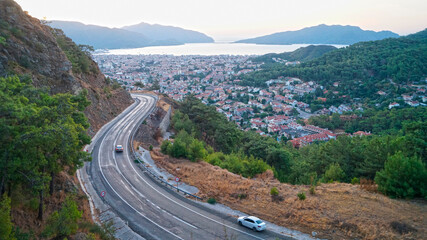 Fototapeta premium Sunrise over Marmaris