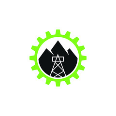this creative and unique oil and gas logo.