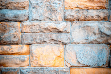 Wall flakes. Old rough stone on cement pattern wall background. Vintage grunge plaster or concrete stucco surface. Montage product design concept.