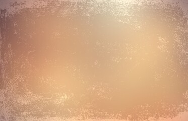 Fototapeta premium Shabby chic old golden background. Yellow beige distressed smooth texture.