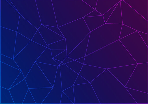 polygon arcade background.design  razer line purple and blue.