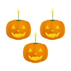 ジャック・オー・ランタンのキャンドル