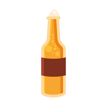 beer bottle icon vector design