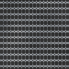 Silver Metallic Pattern on Dark Anthracite Background
