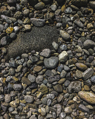 stones on the beach, Halkidiki, Greece