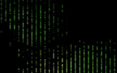 Dark Green vector texture with colored lines.