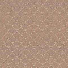 Metallic Champagne Gold Pattern on Cork Background