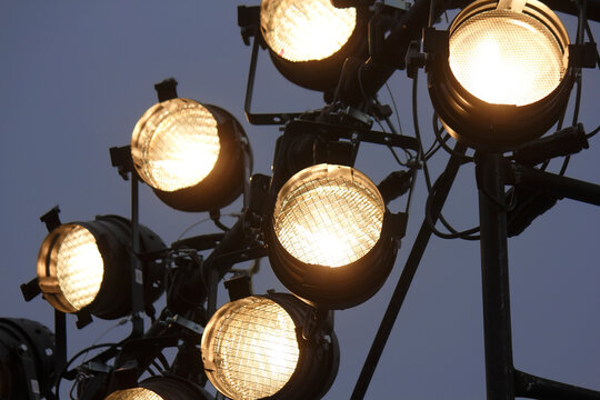 イベント会場の照明器具