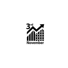 icon american elections vector black emblem