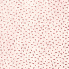 Metallic Rose Gold Pattern on Cork Background