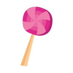 sweet pink candy vector design