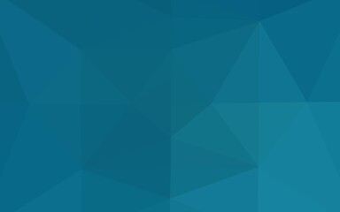 Obraz premium Light BLUE vector low poly texture.