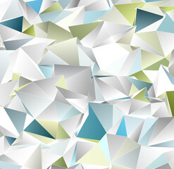3d Triangles, abstract  background. Design wallpaper.