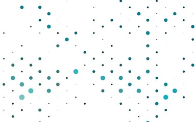 Light BLUE vector template with circles.