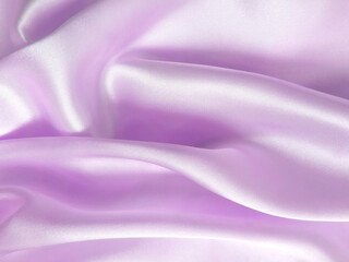 Texture satin. silk background. shiny wavy pattern canvas. color fabric, cloth