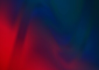 Dark Blue, Red vector blurred background.