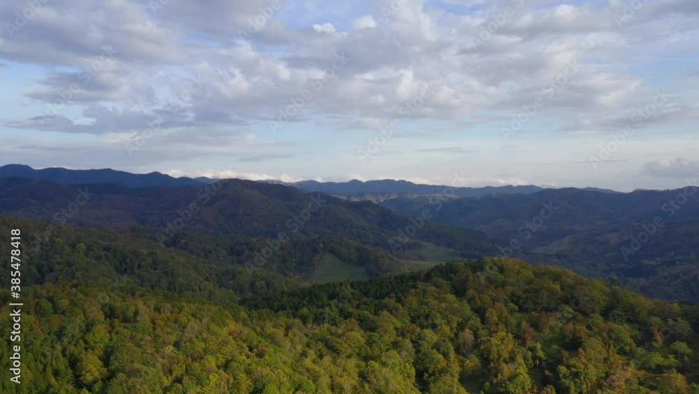 Aufkleber 高原の風景　環境イメージ　空撮