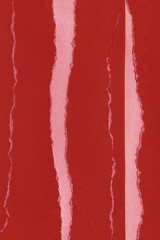 Red vintage and old looking crumpled paper background. Retro cardboard texture. Grunge paper for drawing. Ancient book page. Present wrapping.