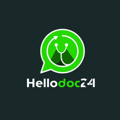 Hello Doctor 24 Logo Design 