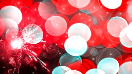 multicolored boke - Christmas background, merry Christmas . New Year concept 